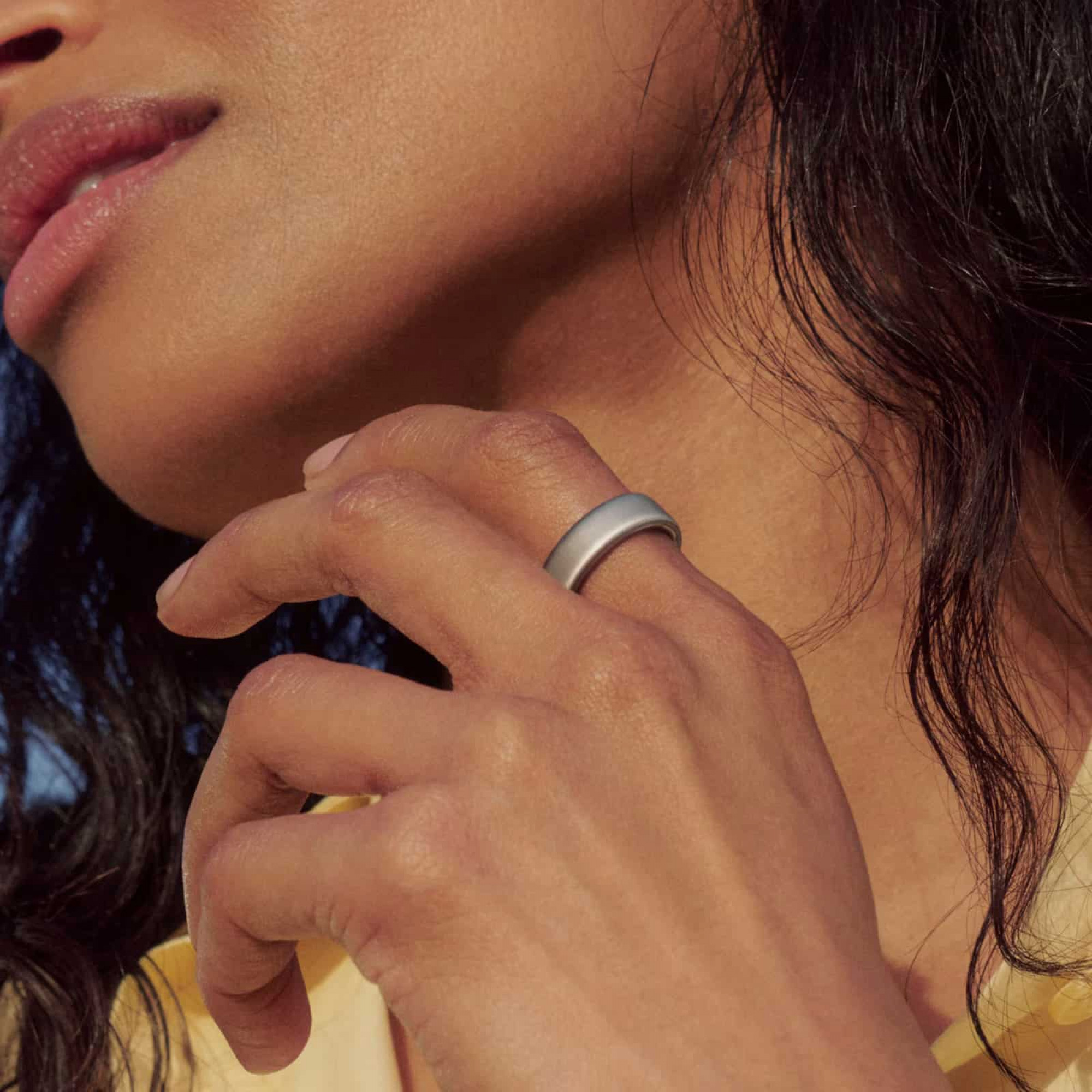 Розумне кільце Oura Ring 5 Brushed Silver